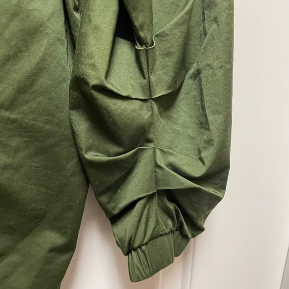 CAbi #5478 Expedition Jacket Sz Large Women’s Army Green Trench  Excellent Condi - Picture 4 of 10